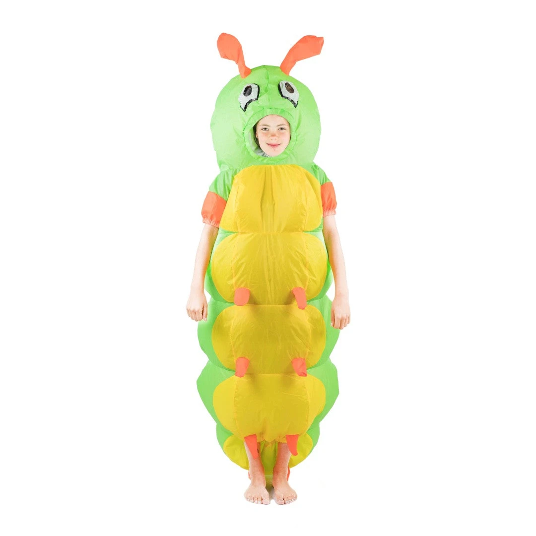 Bodysocks Kids Inflatable Caterpillar Costume 1 Bodysocks Kids Inflatable Caterpillar Costume