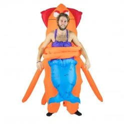 Bodysocks Inflatable Squid Monster Costume Men's Halloween Costumes