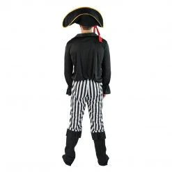 Bodysocks Black Pirate Costume