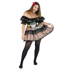 Bodysocks Women's Day Of The Dead Costume