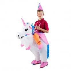 Bodysocks Kids Inflatable Unicorn Costume