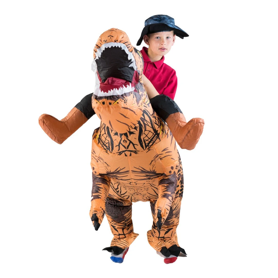 Bodysocks Boys Halloween Costumes Kids Deluxe Inflatable Dinosaur Costume 1 Bodysocks Boys Halloween Costumes Kids Deluxe Inflatable Dinosaur Costume