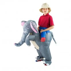 Bodysocks Kids Inflatable Elephant Costume Boys Halloween Costumes