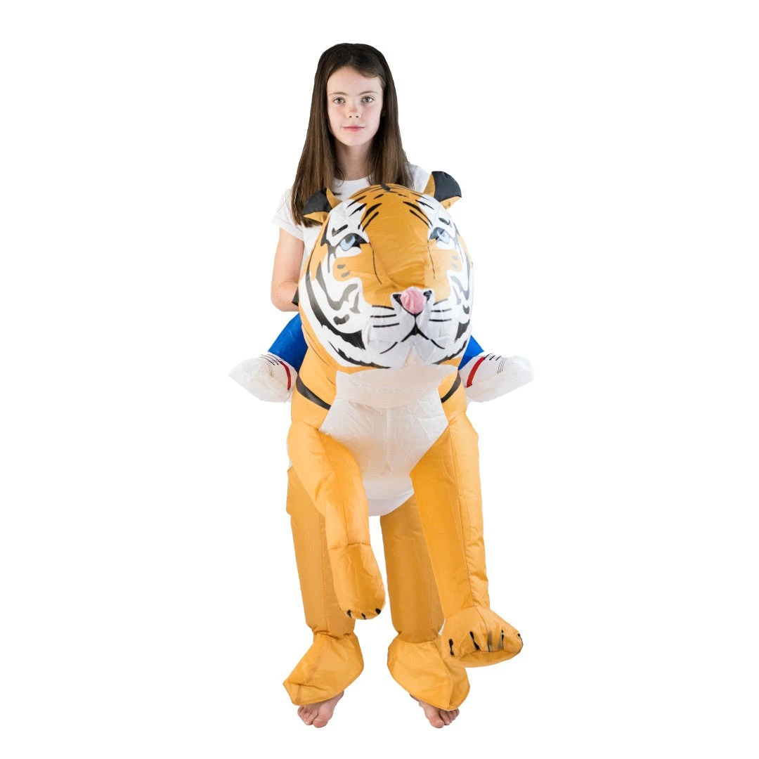 Bodysocks Kids Inflatable Tiger Costume 4 Bodysocks Kids Inflatable Tiger Costume
