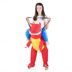Bodysocks Kids Inflatable Dragon Costume
