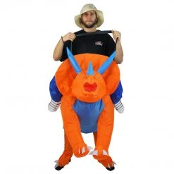 Bodysocks Men's Halloween Costumes Inflatable Triceratops Costume