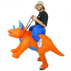 Bodysocks Men's Halloween Costumes Inflatable Triceratops Costume