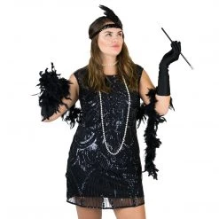 Bodysocks Flapper Girl Accessory Pack Women's Halloween Costumes
