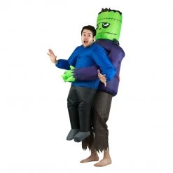 Bodysocks Men's Halloween Costumes Inflatable Lift You Up Frankenstein's Hostage Costume