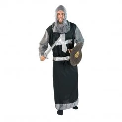 Bodysocks Men's Halloween Costumes Knight Crusader Costume
