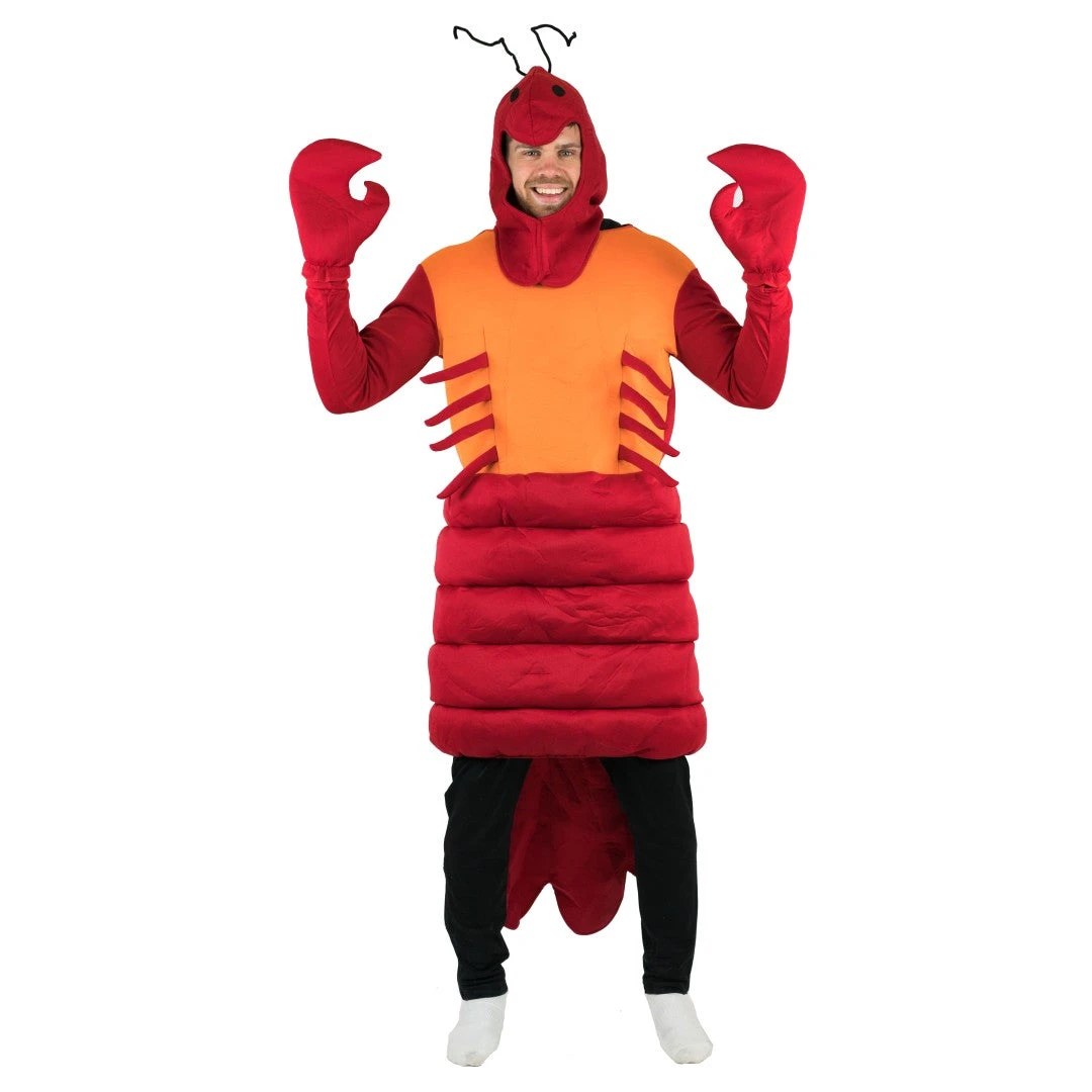 Bodysocks Men's Halloween Costumes Lobster Costume 1 Bodysocks Men's Halloween Costumes Lobster Costume