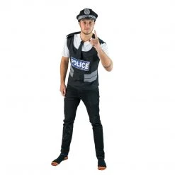 Bodysocks Men's Halloween Costumes Men's Policeman Costume