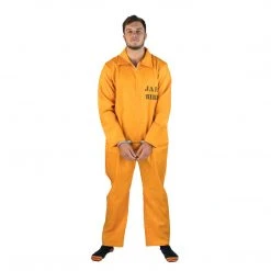 Bodysocks Men's Halloween Costumes Adults Prisoner Costume
