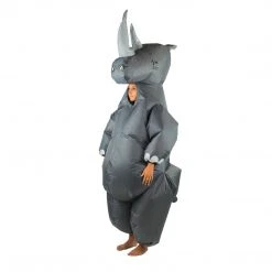 Bodysocks Men's Halloween Costumes Inflatable Rhino Costume