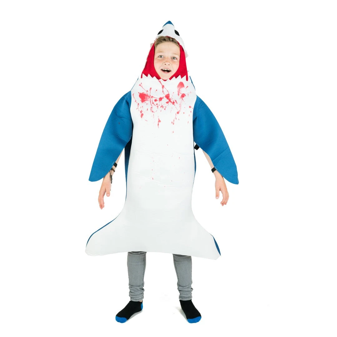 Bodysocks Kids Shark Attack Costume 1 Bodysocks Kids Shark Attack Costume