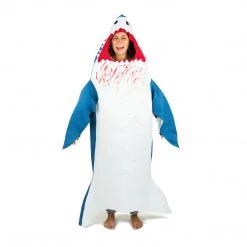 Bodysocks Men's Halloween Costumes Shark Attack Costume
