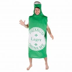 Bodysocks Men's Halloween Costumes Beer Bottle Costume