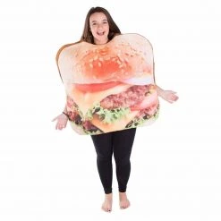 Bodysocks Men's Halloween Costumes Burger Costume