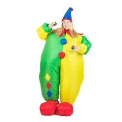 Bodysocks Men's Halloween Costumes Inflatable Clown Costume