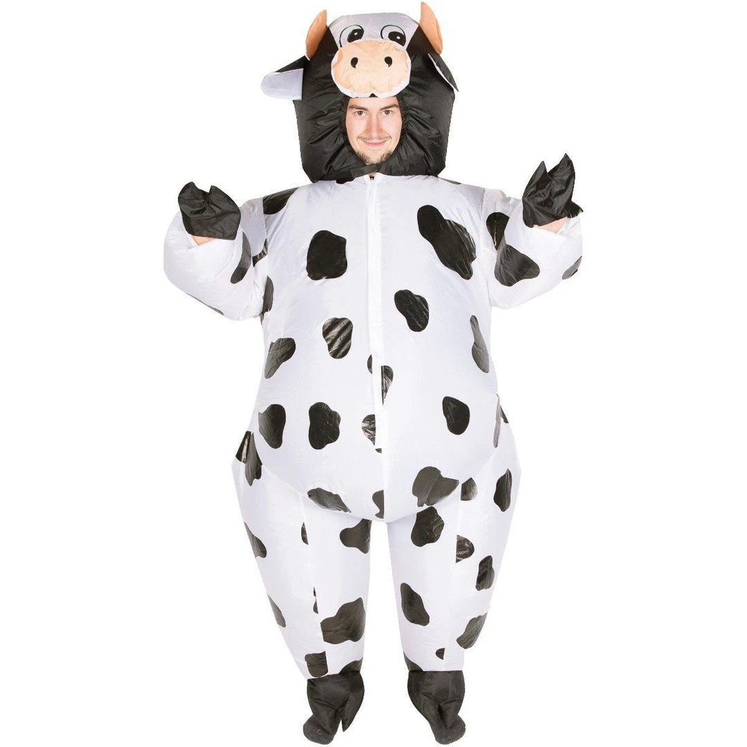Bodysocks Inflatable Cow Costume 1 Bodysocks Inflatable Cow Costume