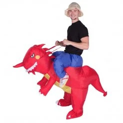 Bodysocks Men's Halloween Costumes Inflatable Dragon Costume