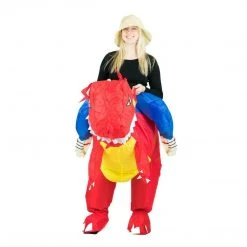 Bodysocks Men's Halloween Costumes Inflatable Dragon Costume