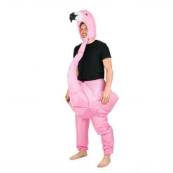 Bodysocks Men's Halloween Costumes Inflatable Flamingo Costume
