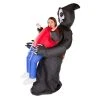 Bodysocks Inflatable Lift You Up Grim Reaper Costume Men's Halloween Costumes