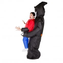 Bodysocks Inflatable Lift You Up Grim Reaper Costume Men's Halloween Costumes