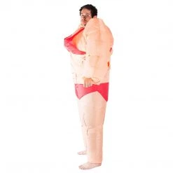 Bodysocks Men's Halloween Costumes Inflatable Lady Muscle Suit Costume