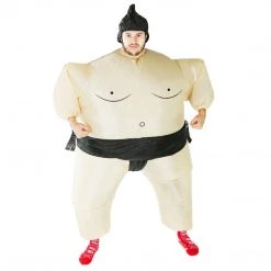 Bodysocks Inflatable Sumo Wrestler Costume Men's Halloween Costumes