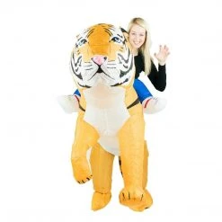 Bodysocks Men's Halloween Costumes Inflatable Tiger Costume