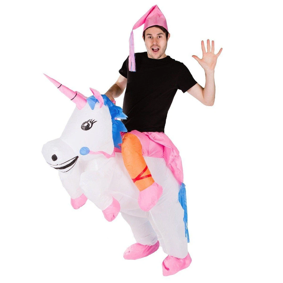 Bodysocks Inflatable Unicorn Costume Men's Halloween Costumes 2 Bodysocks Inflatable Unicorn Costume Men's Halloween Costumes