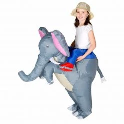 Bodysocks Kids Inflatable Elephant Costume Boys Halloween Costumes