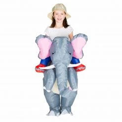 Bodysocks Kids Inflatable Elephant Costume Boys Halloween Costumes
