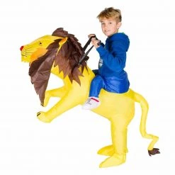 Bodysocks Kids Inflatable Lion Costume Boys Halloween Costumes