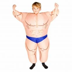 Bodysocks Boys Halloween Costumes Kids Inflatable Muscle Suit Costume
