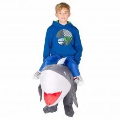 Bodysocks Boys Halloween Costumes Kids Inflatable Shark Costume