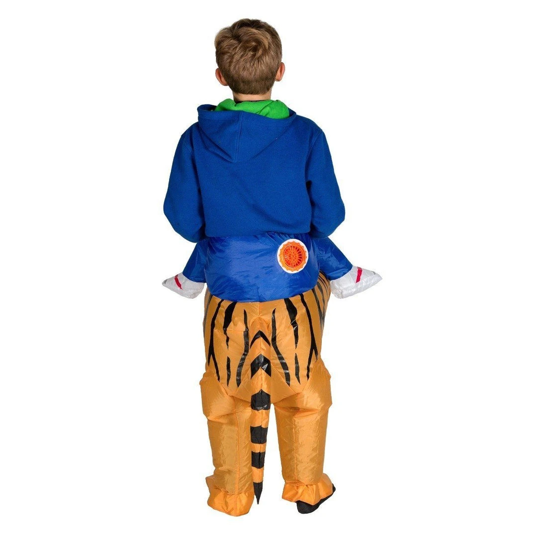 Bodysocks Kids Inflatable Tiger Costume 3 Bodysocks Kids Inflatable Tiger Costume