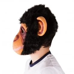 Bodysocks Men's Halloween Costumes Latex Monkey Mask