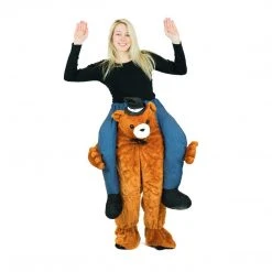 Bodysocks Piggyback Bear Costume Men's Halloween Costumes