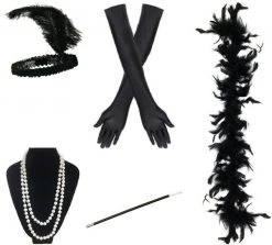 Bodysocks Flapper Girl Accessory Pack Women's Halloween Costumes