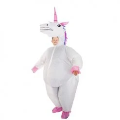 Bodysocks Boys Halloween Costumes Kids Deluxe Inflatable Full Body Unicorn Costume